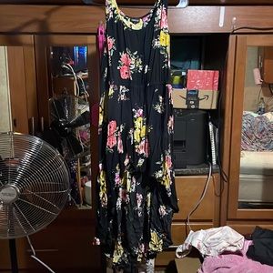 Torrid Babydoll Challis Hi-Low Tank